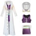 Nico Robin White Fur Coat Set