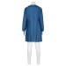 Esther Blue Check Dress