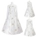Mia White Gown Set