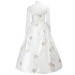 Mia White Gown Set