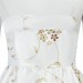 Mia White Gown Set
