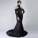 Padme Black Gown Set