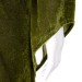 Green Velvet Hooded Dress