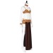 Leia Slave Outfit Brown