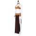 Leia Slave Outfit Brown