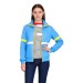 Stranger Things Max Blue Baseball Jacket + Inner Top