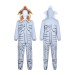 Stranger Things White Demogorgon Pajama Jumpsuit