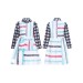 Stranger Things Eleven Plaid Dress Set