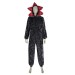 Vein Print Onesie Style 2