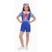 Stranger Things Women (Hat + Vest + T-shirt + Shorts)