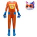 SuperKitties Buddy Costume Orange with Mask