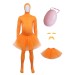 The Lorax Lorax Full Set (Bodysuit + Mustache + Belly + Eyebrows + Tutu)