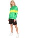 Undertale Chara Green Striped Sweater Detail