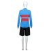 Frisk Blue Sweater Set