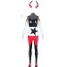 Hazbin Hotel Vaggie Costume With Horn Headband