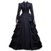 Black Victorian Gothic Gown