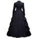 Black Victorian Gothic Gown