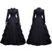 Black Victorian Gothic Gown