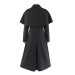 Black Caped Coat