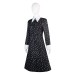 Print Collared Dress