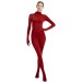 Zentai Dark Red