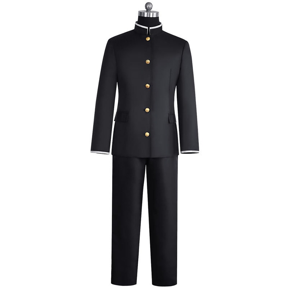 Dan Da Dan Okarun Ken Takakura cosplay costume black gakuran school uniform jacket and trousers