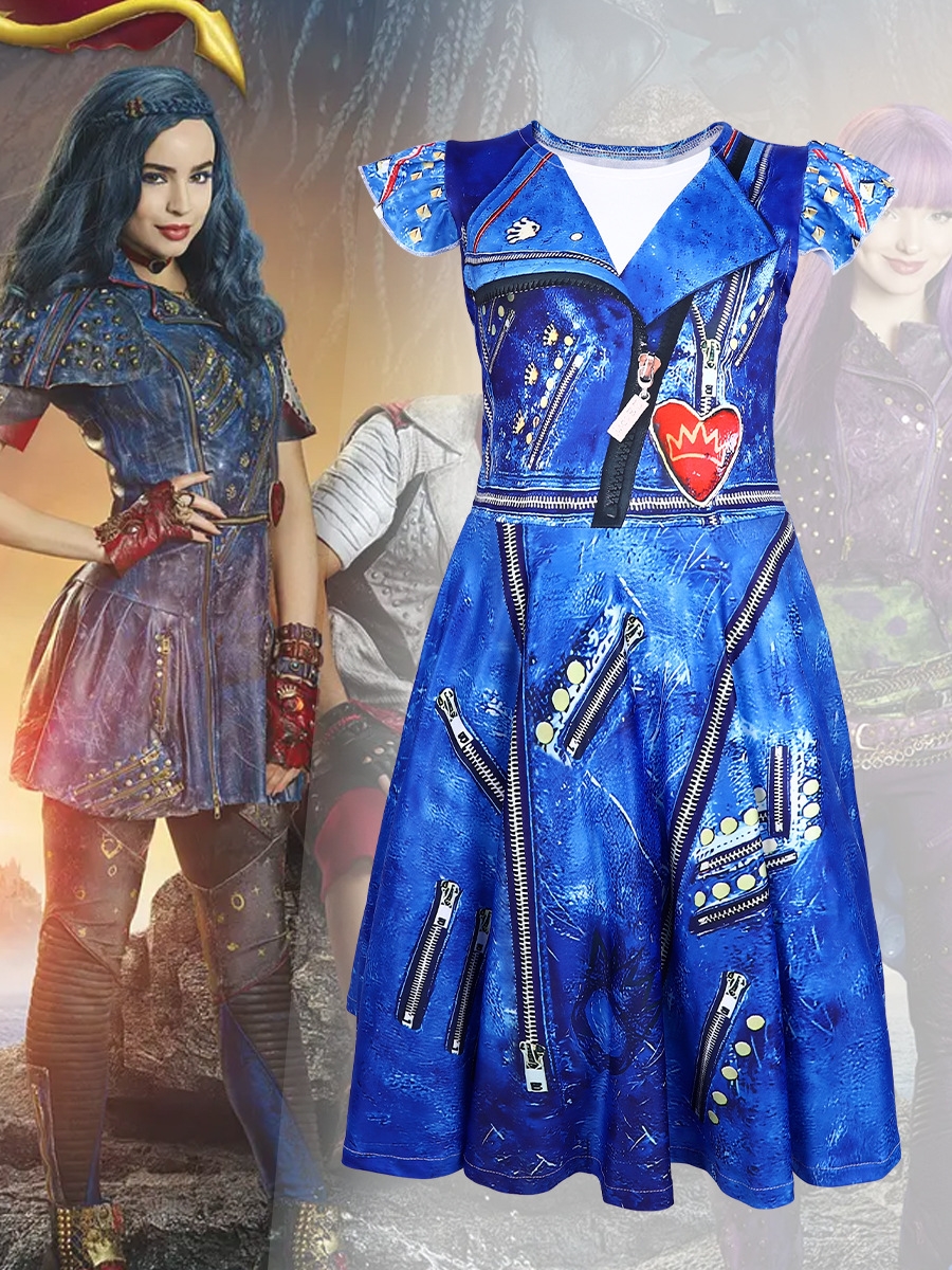 Descendants blue dress
