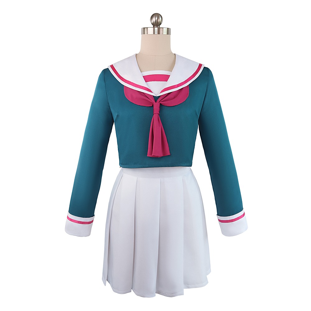 Lily Baker Game Centre Girl sailor school uniform cosplay costume front view