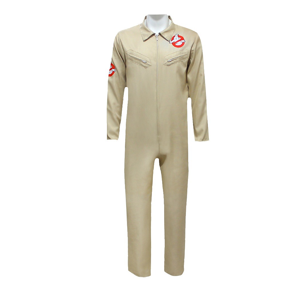 Ghostbusters tan logo jumpsuit