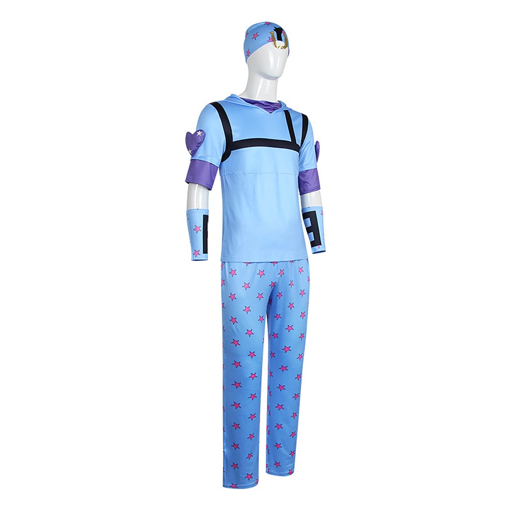 Johnny Joestar hooded Steel Ball Run cosplay