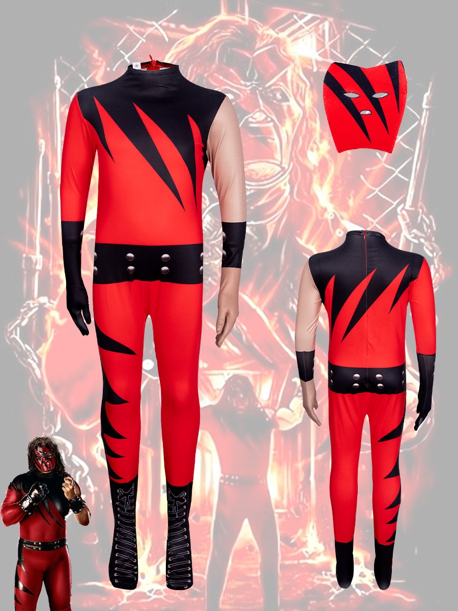 Kane wrestling bodysuit