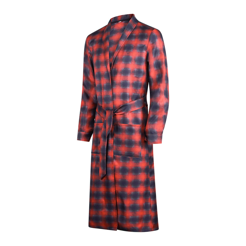 Bob Ferguson plaid robe