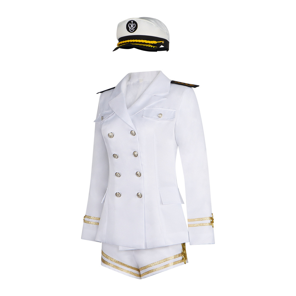 IVE Wonyoung white sailor outfit