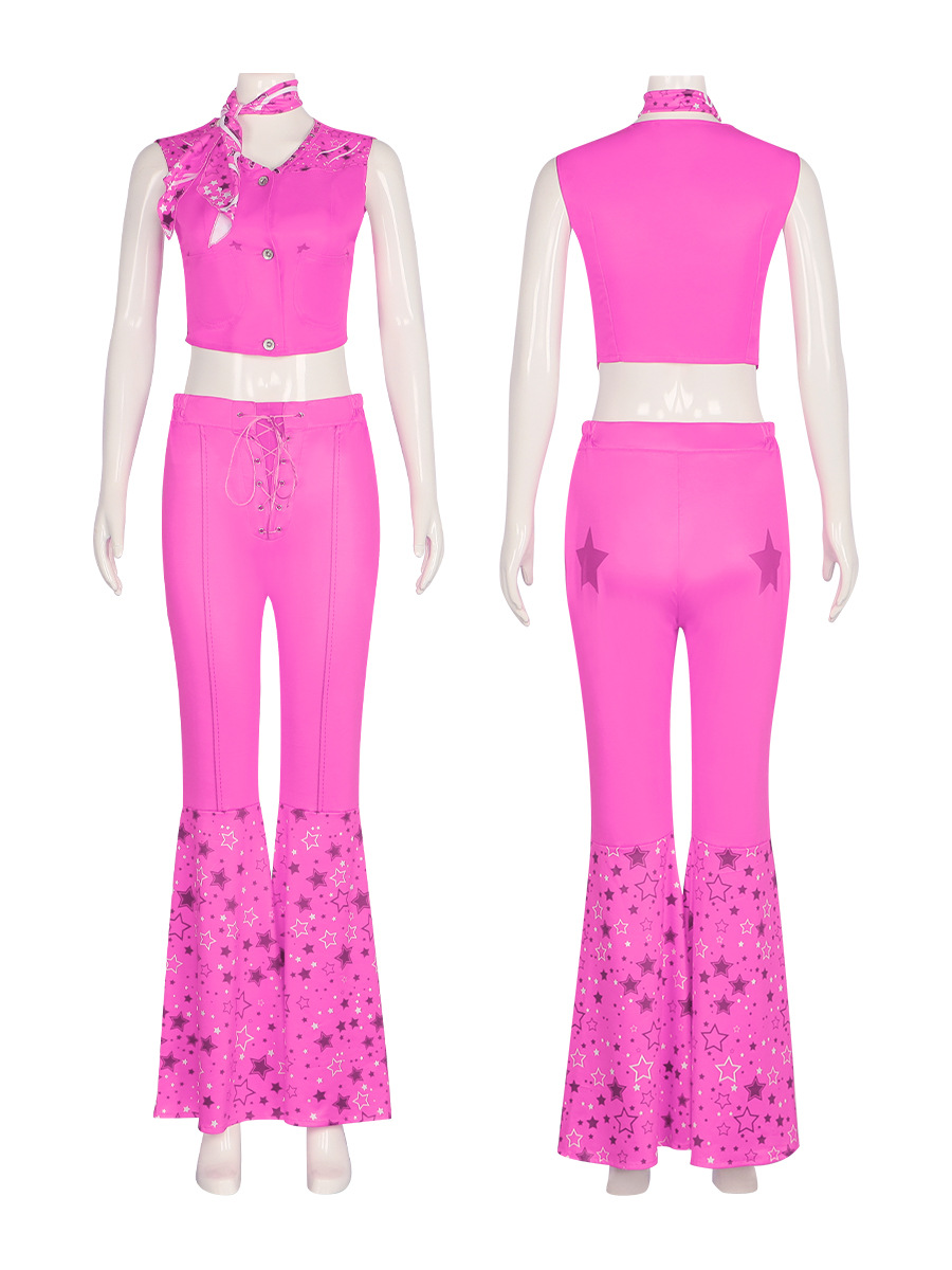 Barbie pink western