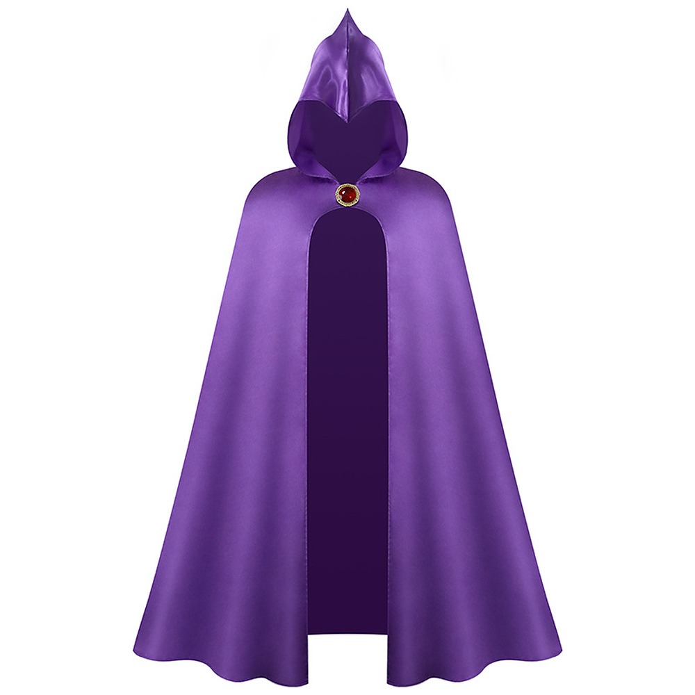 Teen Titans Raven purple hooded cape