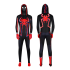 Miles Morales Black Hooded Suit - +$3.00