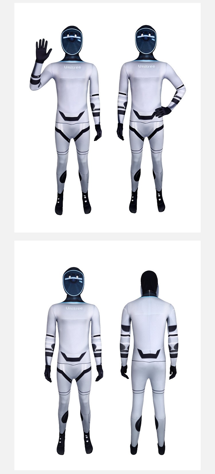 Dancing Robot Cosplay Bodysuit For Halloween