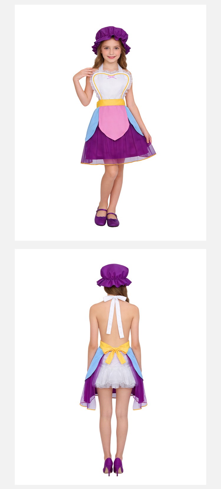 Beauty And The Beast Mrs. Potts And Chip Cosplay Costume For Halloween