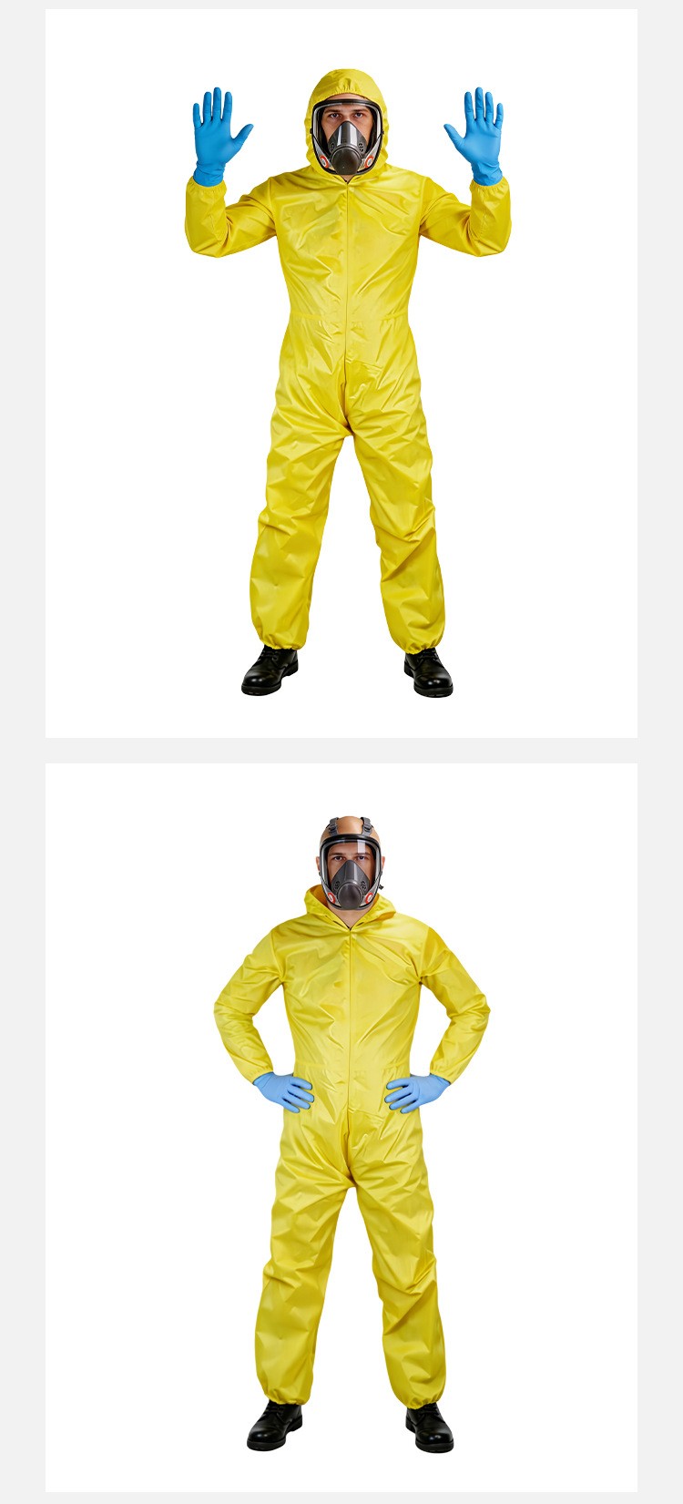 Breaking Bad Walter White Hazmat Suit Cosplay Costume For Halloween