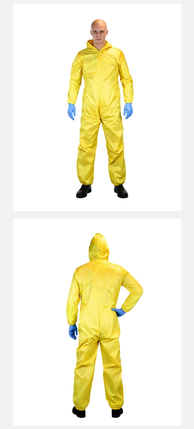 Breaking Bad Walter White Hazmat Suit Cosplay Costume For Halloween