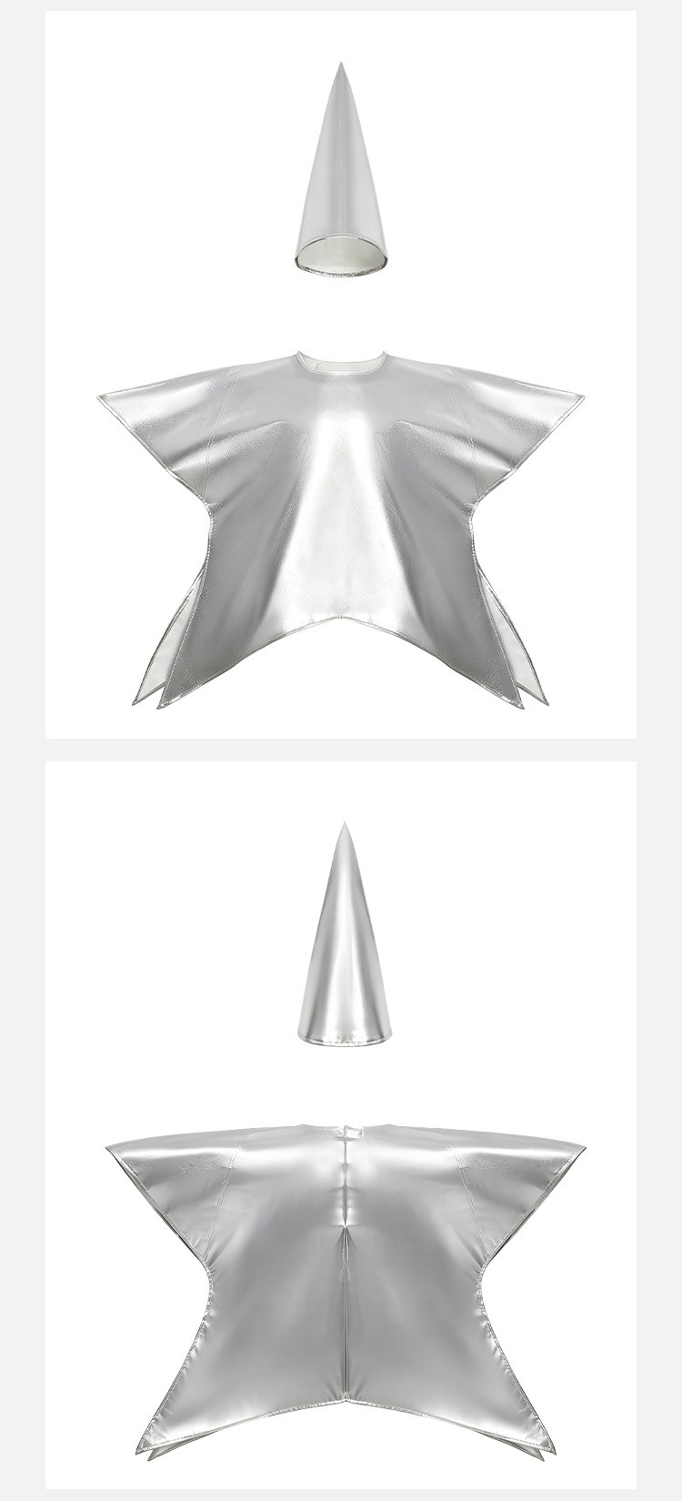 Gold Star Cosplay Costume For Halloween