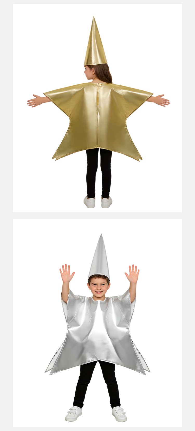 Gold Star Cosplay Costume For Halloween