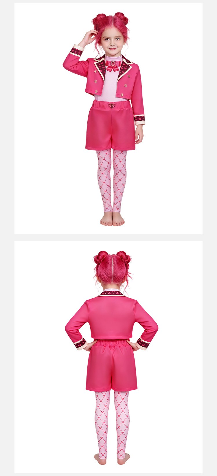 Kids Descendants The Rise Of Red Cosplay Costume For Halloween
