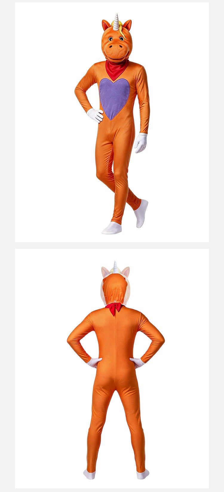 Buddy Unicorn Cosplay Bodysuit For Halloween