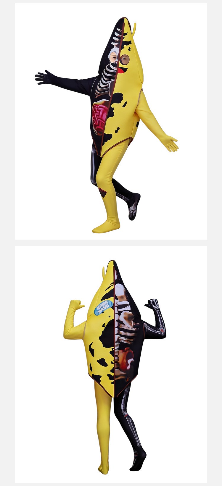 Fortnite Peely Pickle Durr Burger Foam Cosplay Costume For Halloween