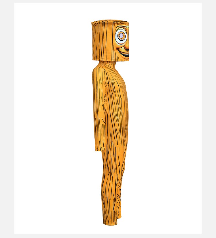 Stick Man Cosplay Bodysuit For Halloween