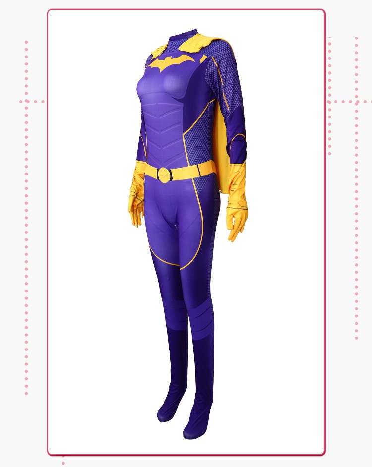 DC Gotham Knights Batgirl Cosplay Bodysuit For Halloween