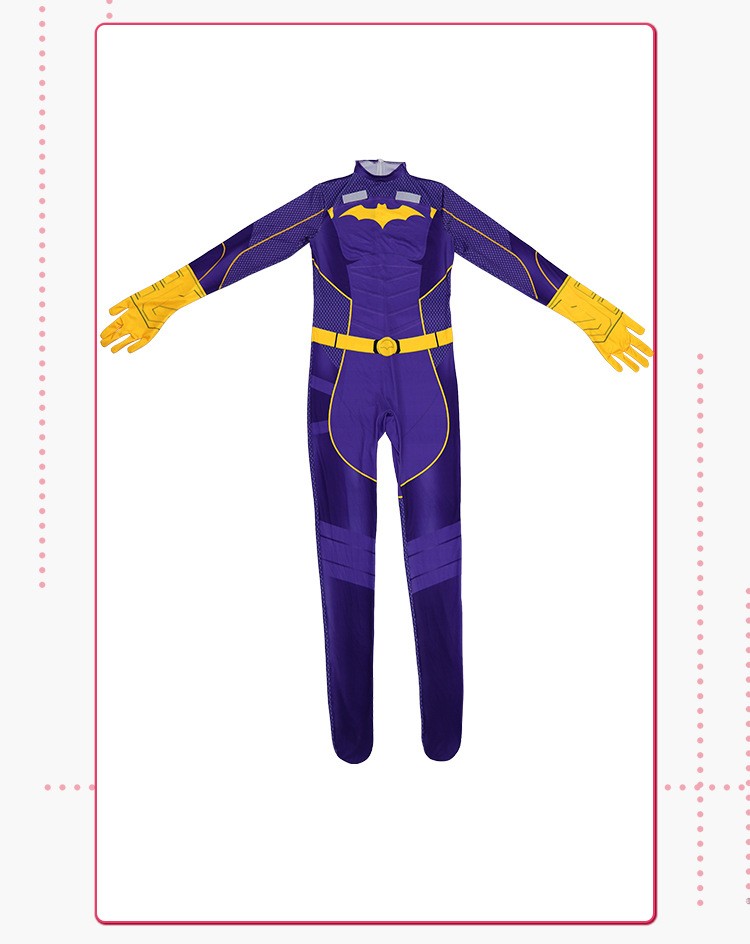 DC Gotham Knights Batgirl Cosplay Bodysuit For Halloween