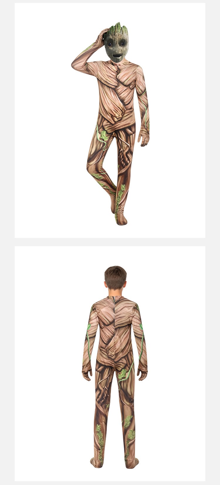 Guardians Of The Galaxy Groot Cosplay Bodysuit For Halloween