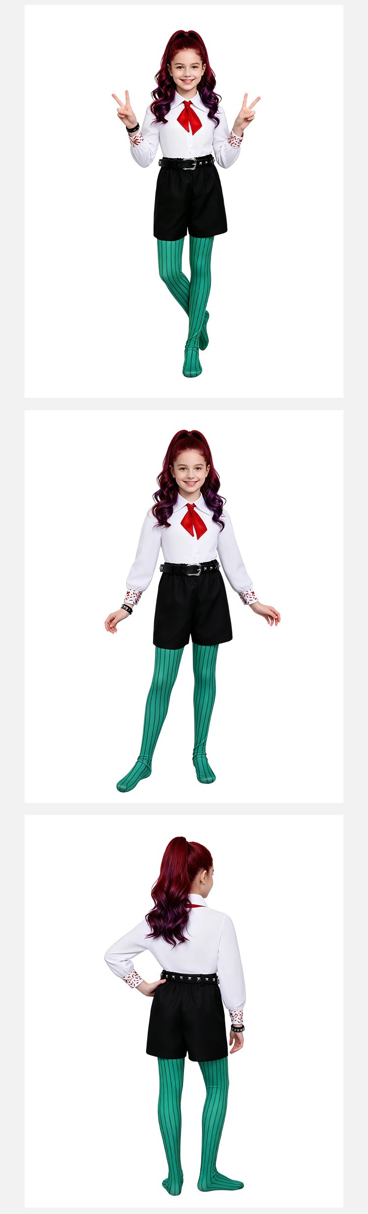 Kids Hexed Billie Cosplay Costume For Halloween